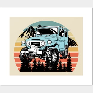 Toyota Land Cruiser Posters and Art